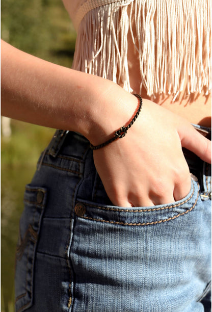 Brass Wire Bracelet