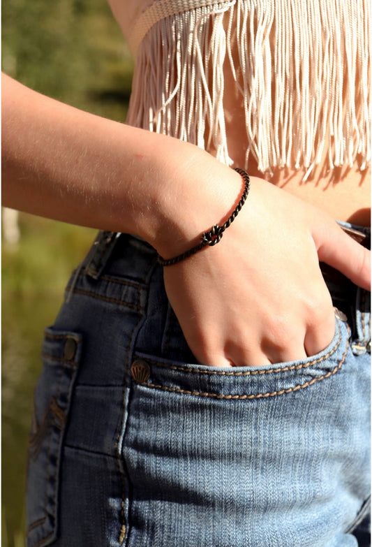 Brass Wire Bracelet